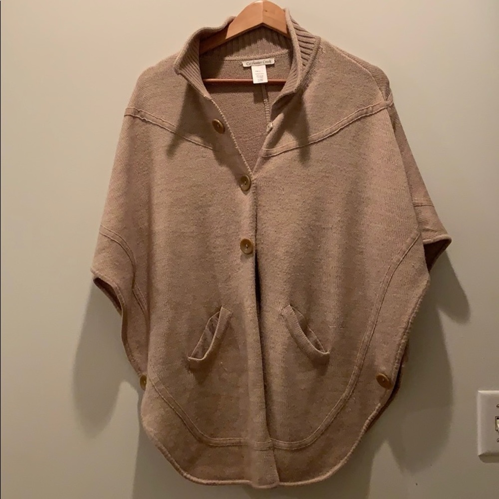 Coldwater Creek Sweater Poncho